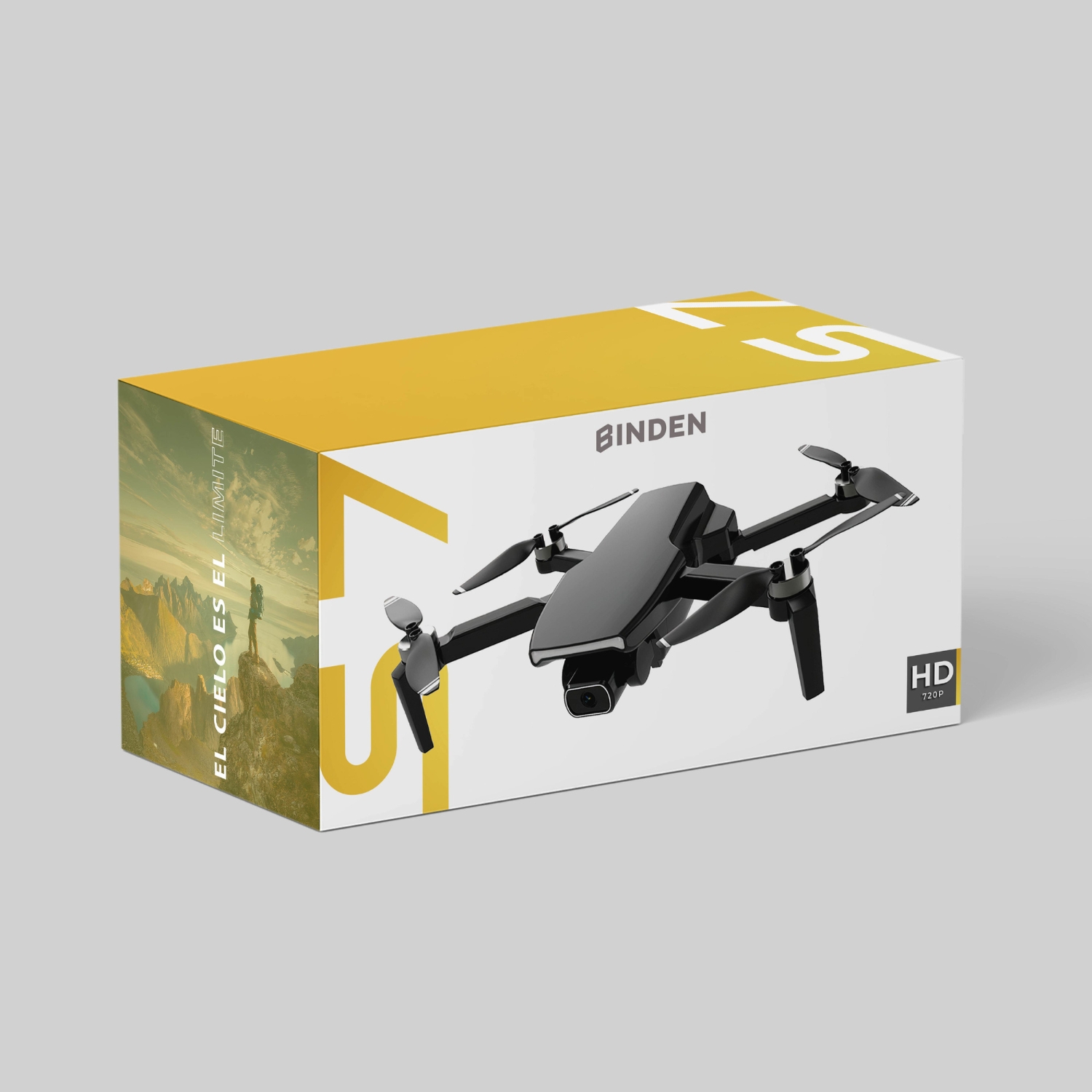 Drone BINDEN S7 Con Cámara 720p Hasta 20 Minutos De Vuelo