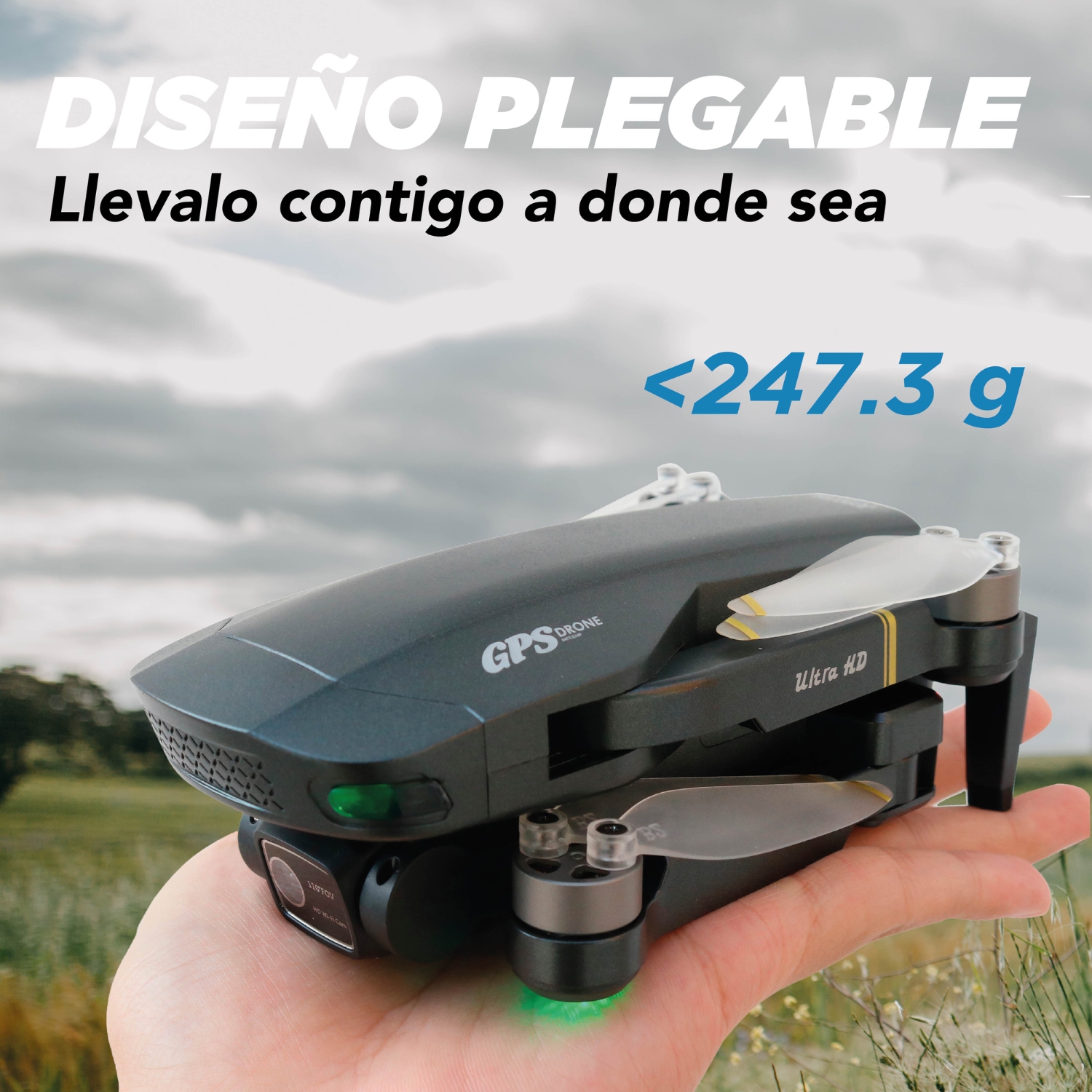 Drone BINDEN GD93 Pro Con Cámara 6k Hasta 28 Minutos De Vuelo