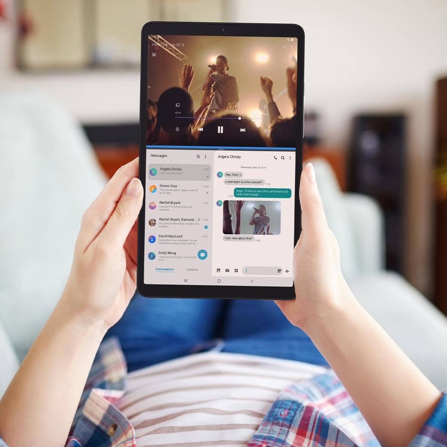 Samsung Galaxy TAB A9 8.7" Pulgadas HD+ IPS - 4GB RAM 64GB - Gris