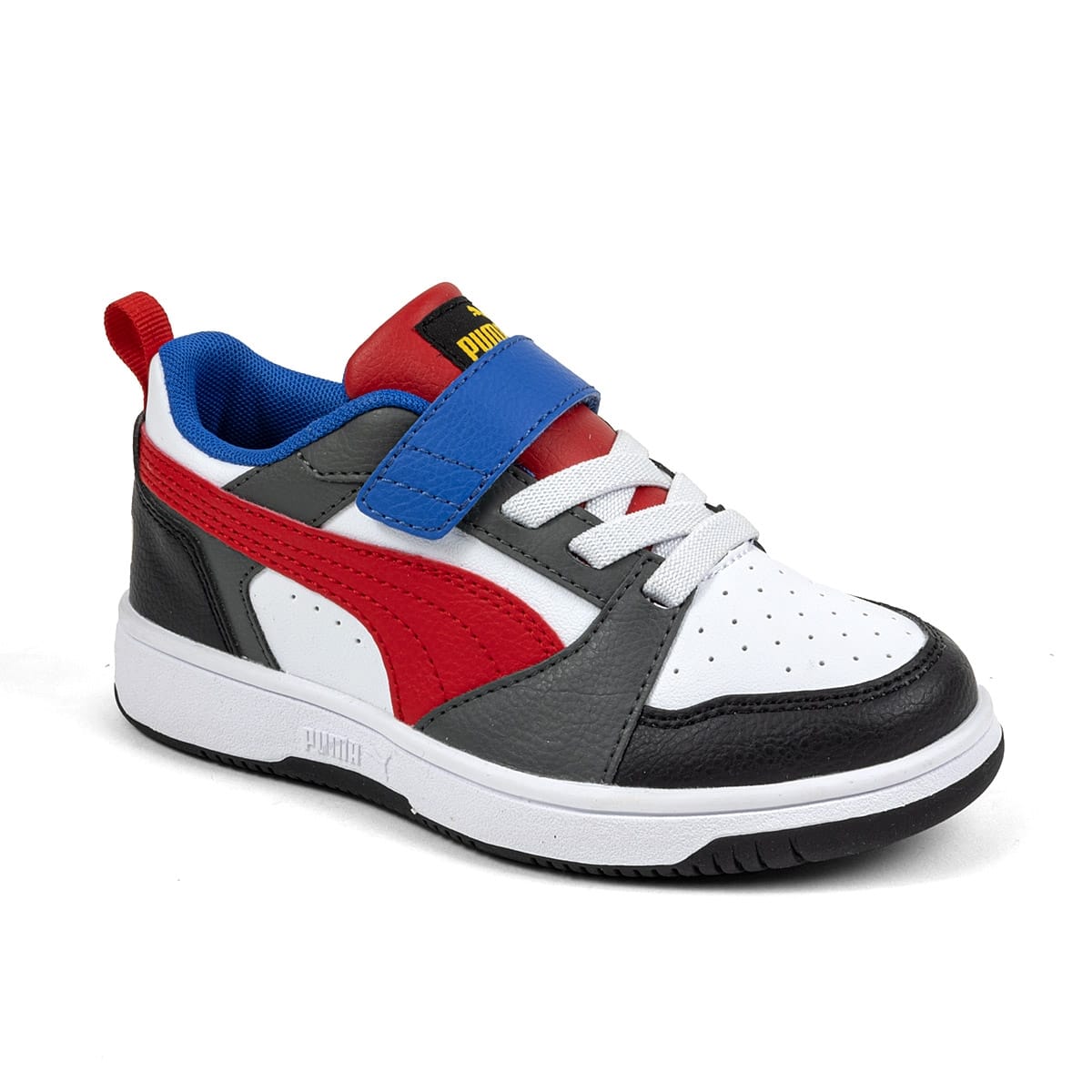 TENIS CASUAL PUMA PARA NIÑO COLOR MULTICOLOR REBOUND V6 AC+  INF 397420-19 