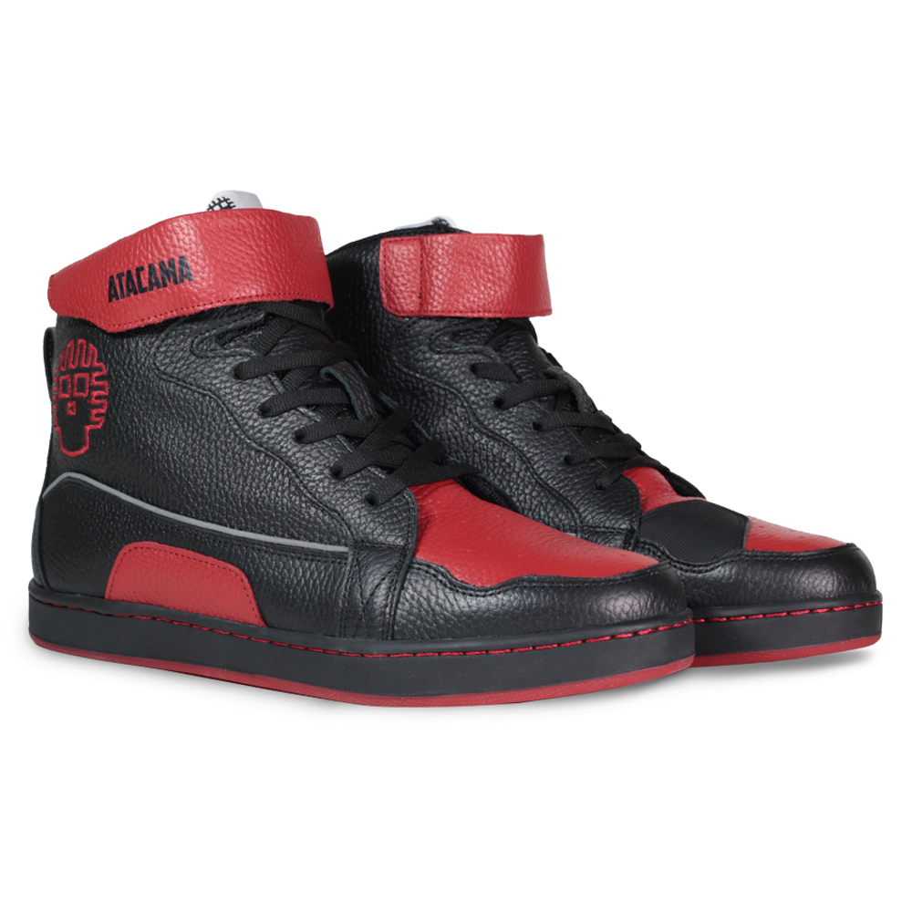 Tenis para moto McGrath de Piel Unisex con protecciones Atacama