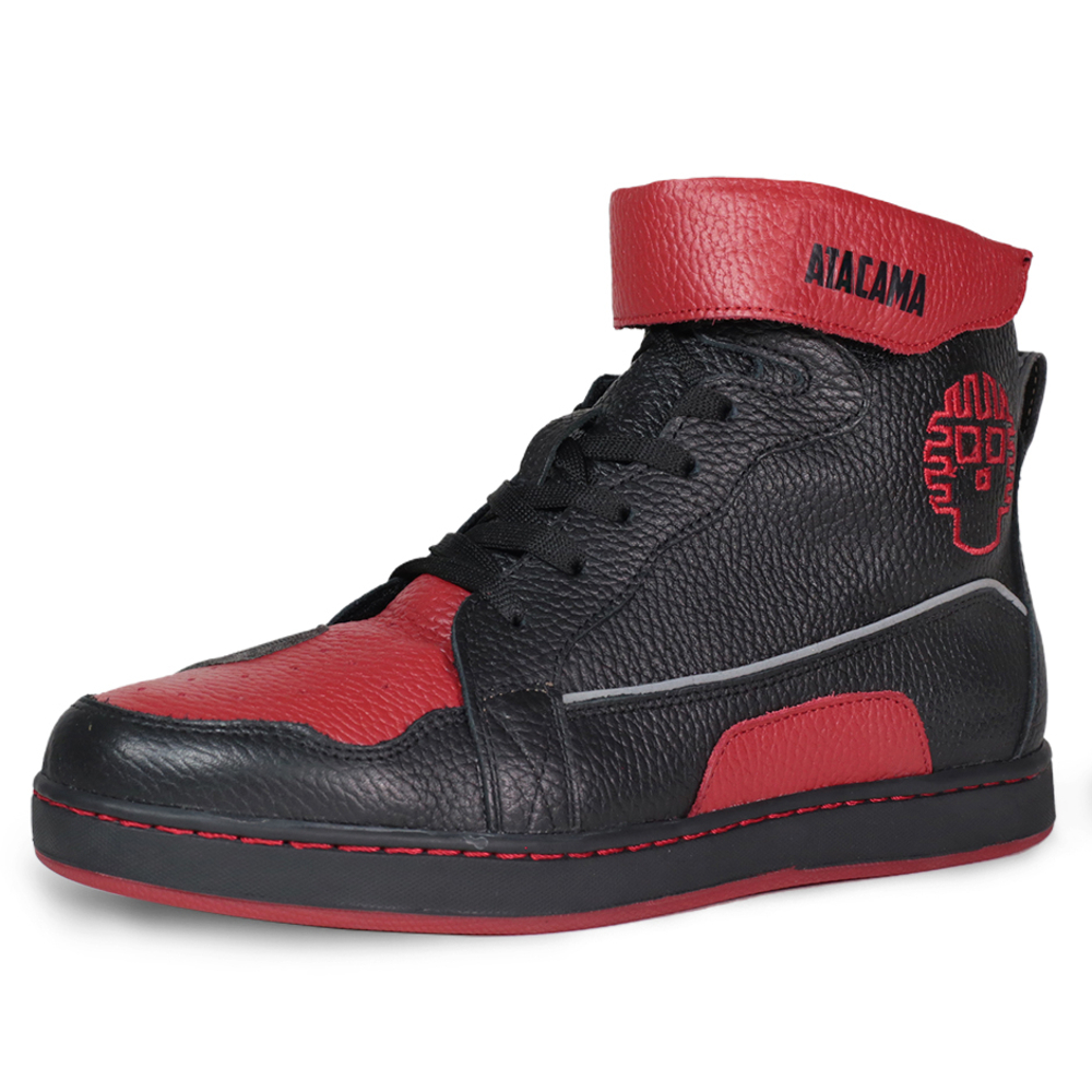 Tenis para moto McGrath de Piel Unisex con protecciones Atacama