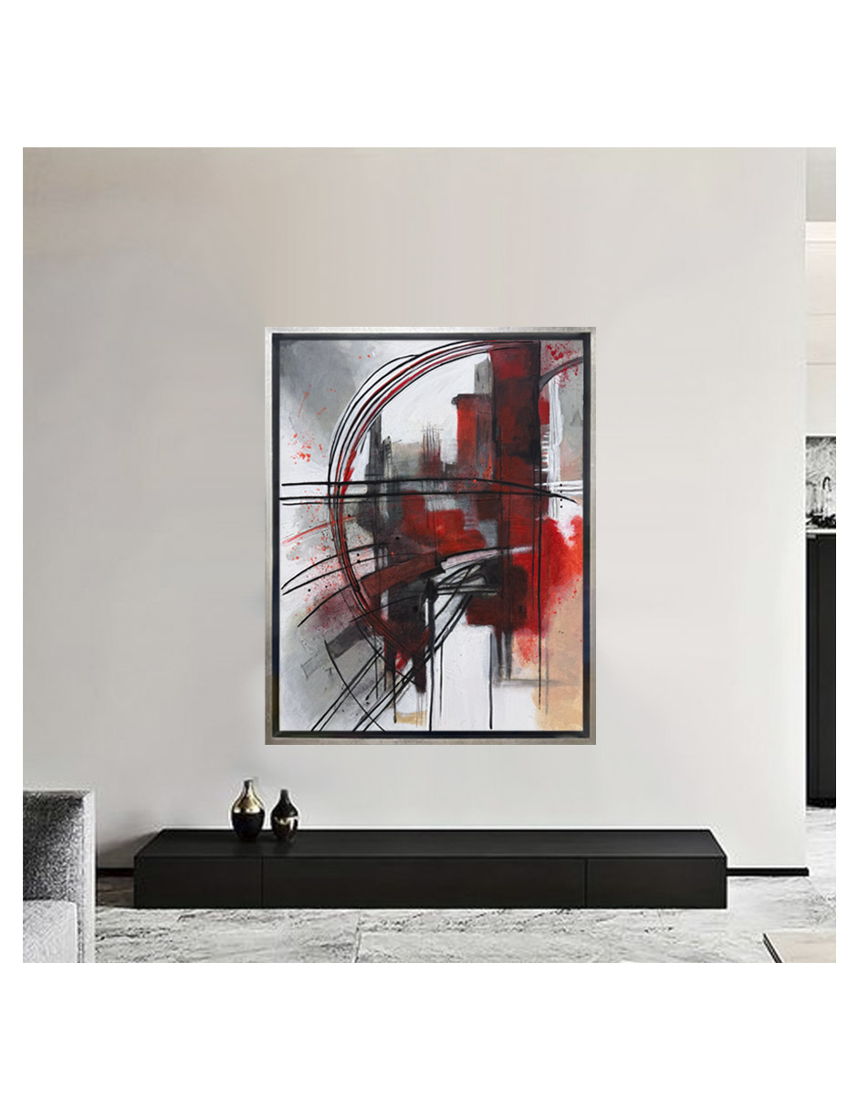 Cuadro decorativo pintado 100% a mano