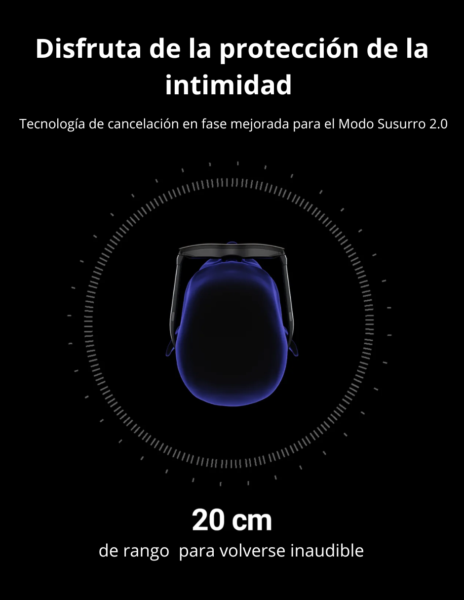 Lentes De Realidad Aumentada TCL Rayneo Air 2s XR Glasses