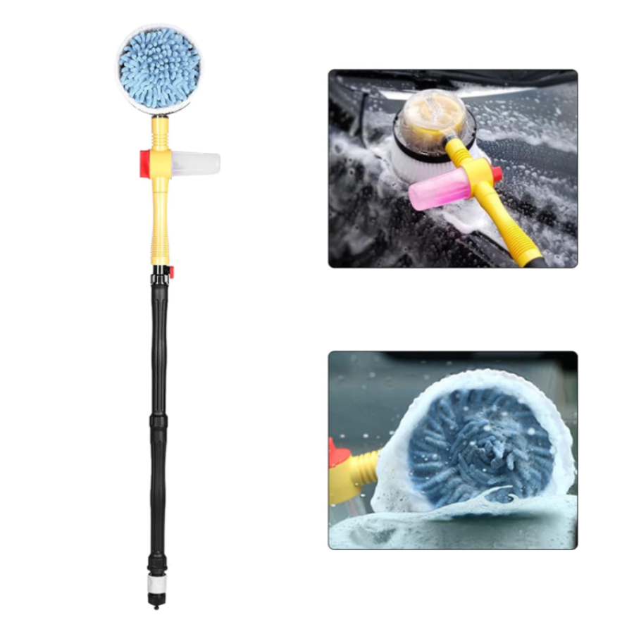 Kit Cepillo Giratorio Lavado Carro limpieza de auto, carro, moto u hogar
