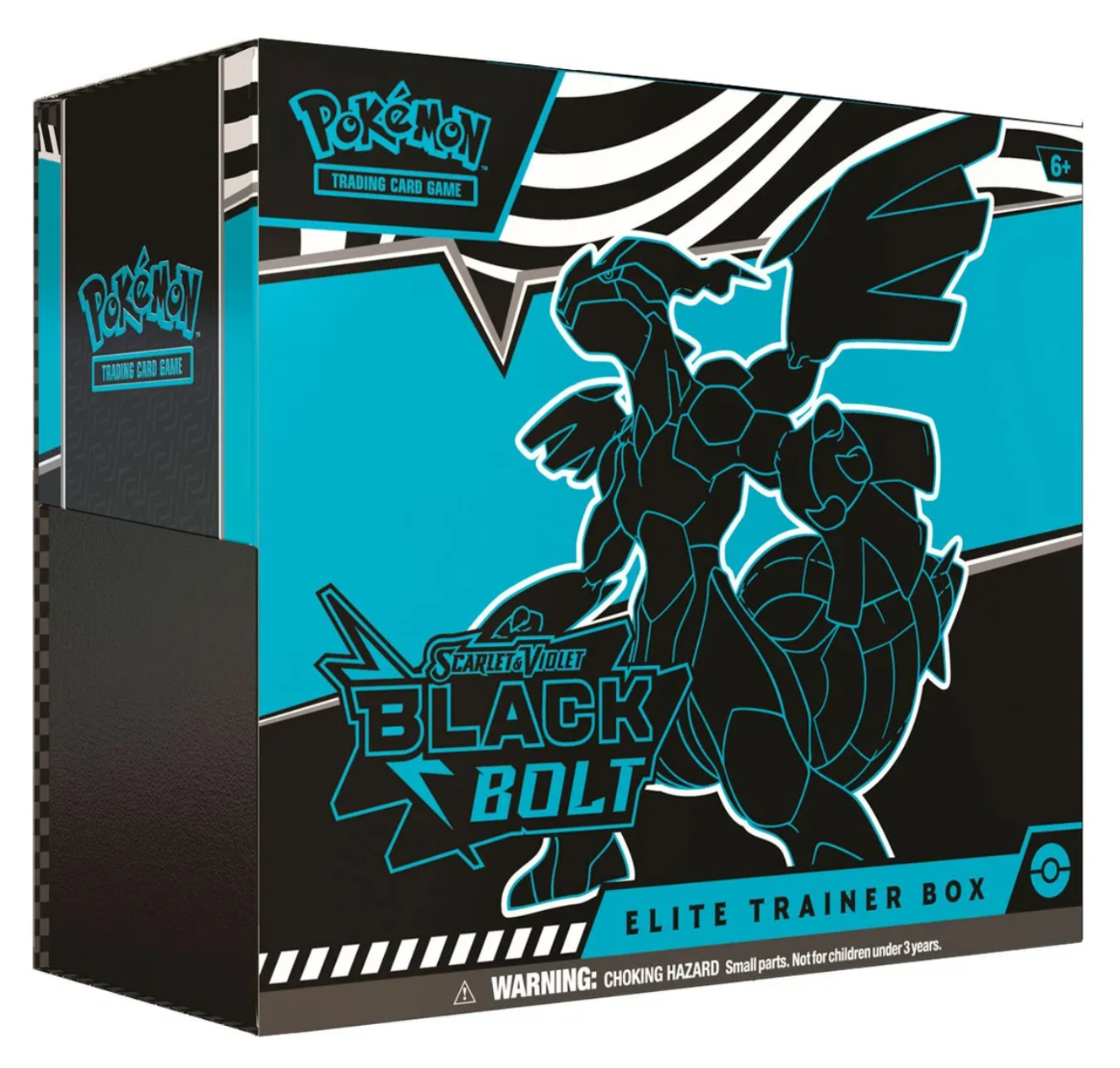 Pokemon TCG Scarlet & Violet: Black Bolt - Elite Trainer Box en Ingles 