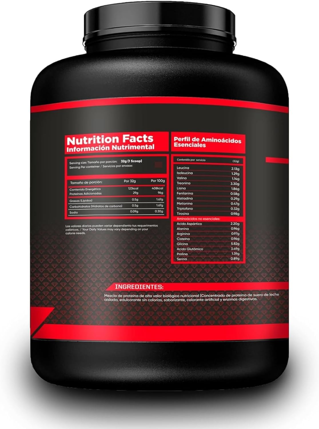 Proteína Pro Whey Isolate 5lbs (2.27kg) 70 servicios Diamondtech COOKIES AND CREAM