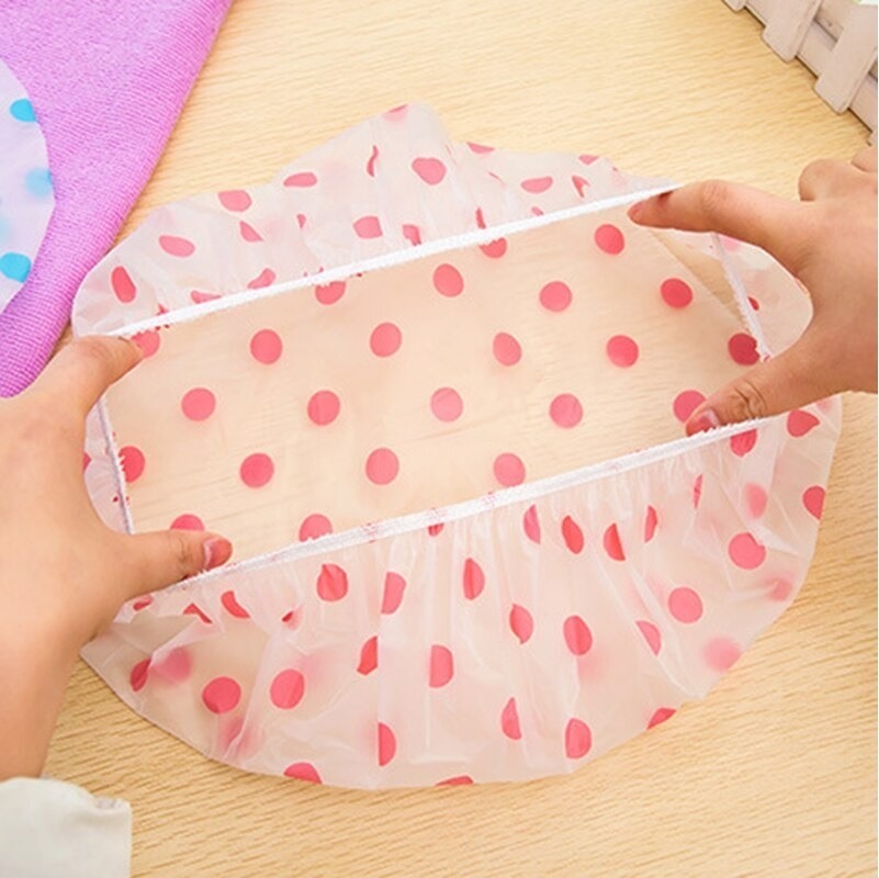 Gorra Gorro De Baño Ducha Shower Cap Reutilizable 6 Piezas