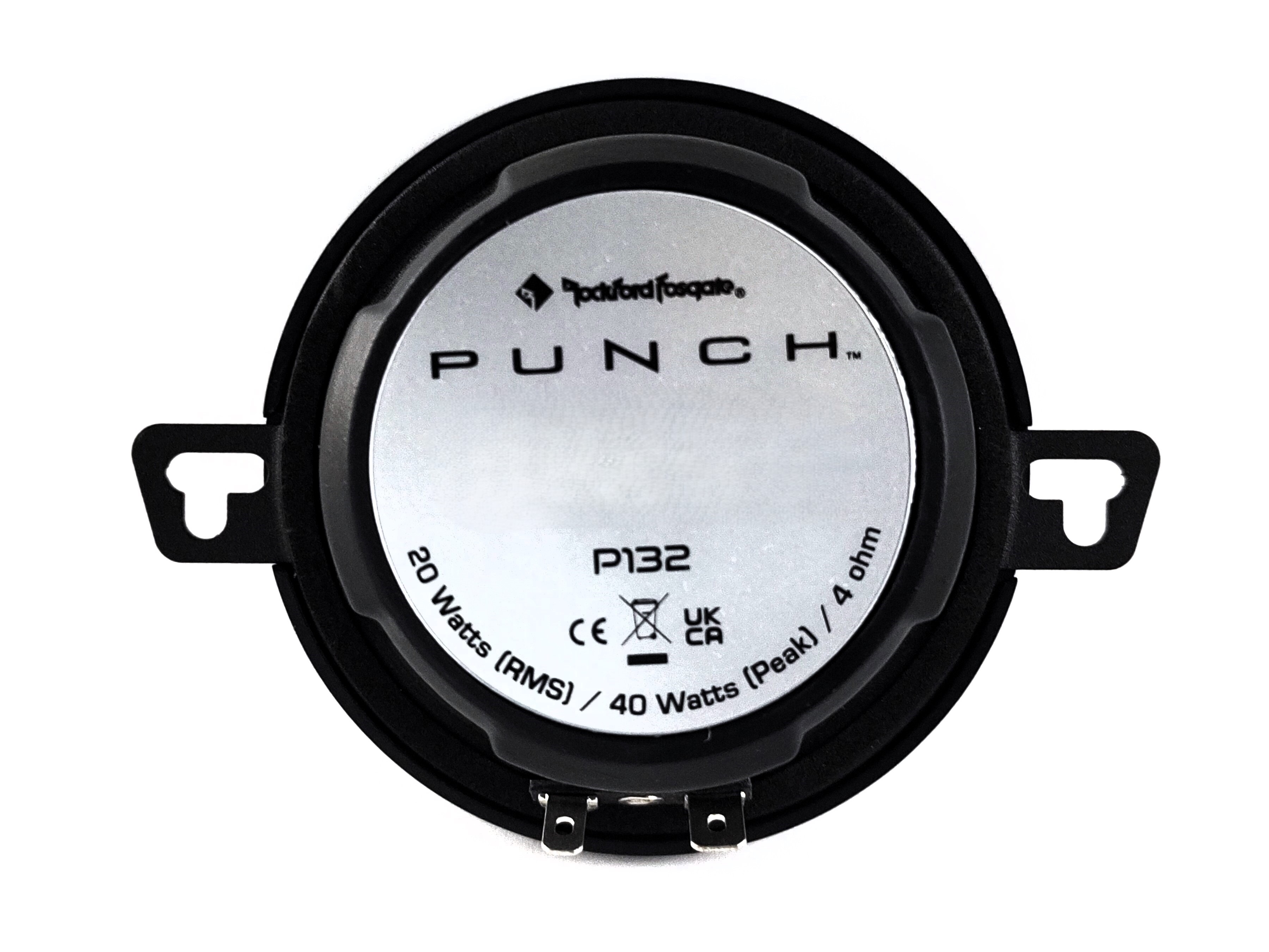Bocinas Coaxiales ROCKFORD FOSGATE PUNCH P132 20w RMS 3.5 Pulgadas 4 Ohms 2 Vías