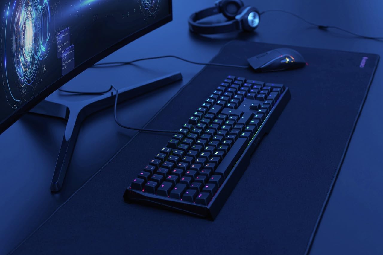 CHERRY Teclado MX 3.0S  Alámbrico Mecánico Switch Silent Red Gaming  Negro( Reacondicionado Garantizado)