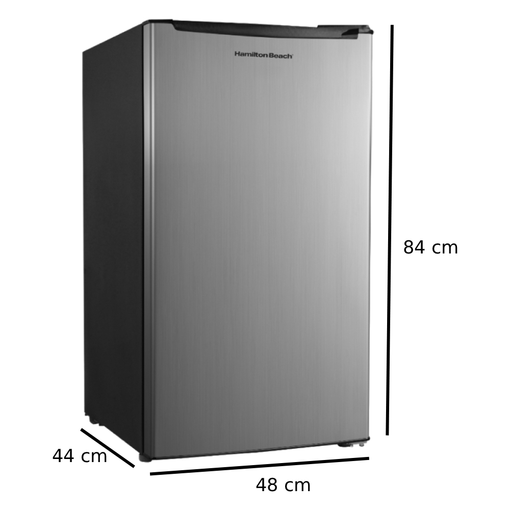 Refrigerador Mini Hamilton Beach HBR35MS1D 3.5 pies Plata