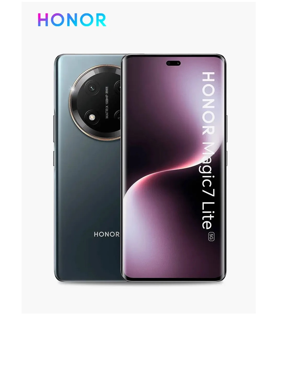 Honor Magic 7 Lite 256Gb 8Ram Color Negro Nuevo Libre