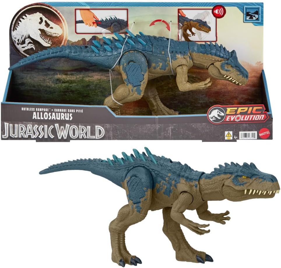 Allosaurus Jurassic World Dinosaurio Alboroto Despiadado 