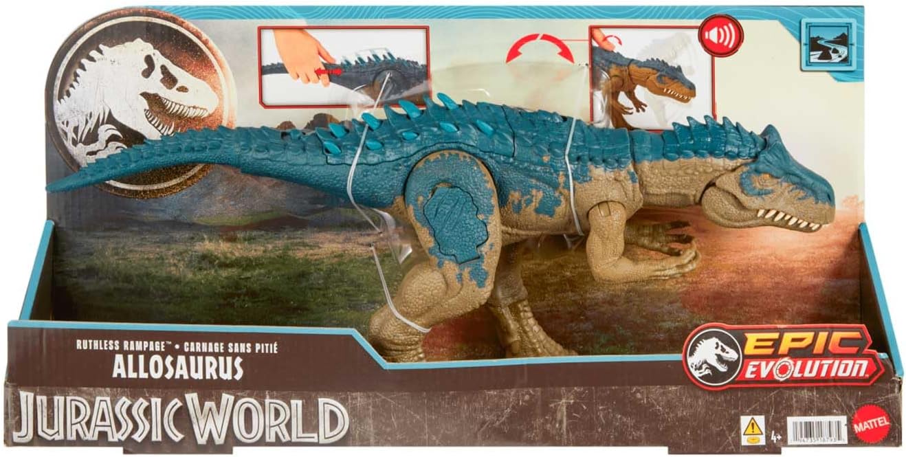 Allosaurus Jurassic World Dinosaurio Alboroto Despiadado 
