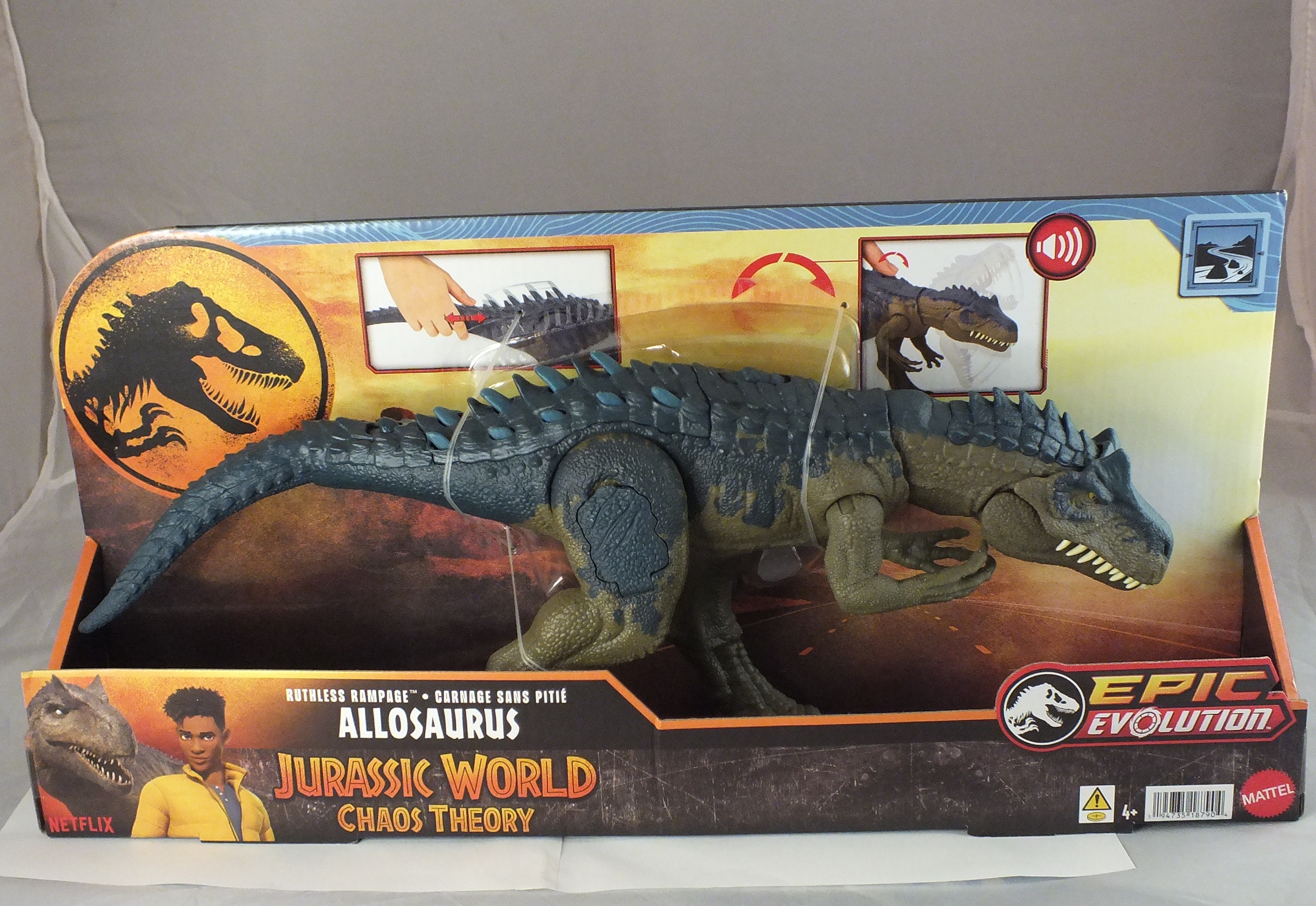 Allosaurus Jurassic World Dinosaurio Alboroto Despiadado 