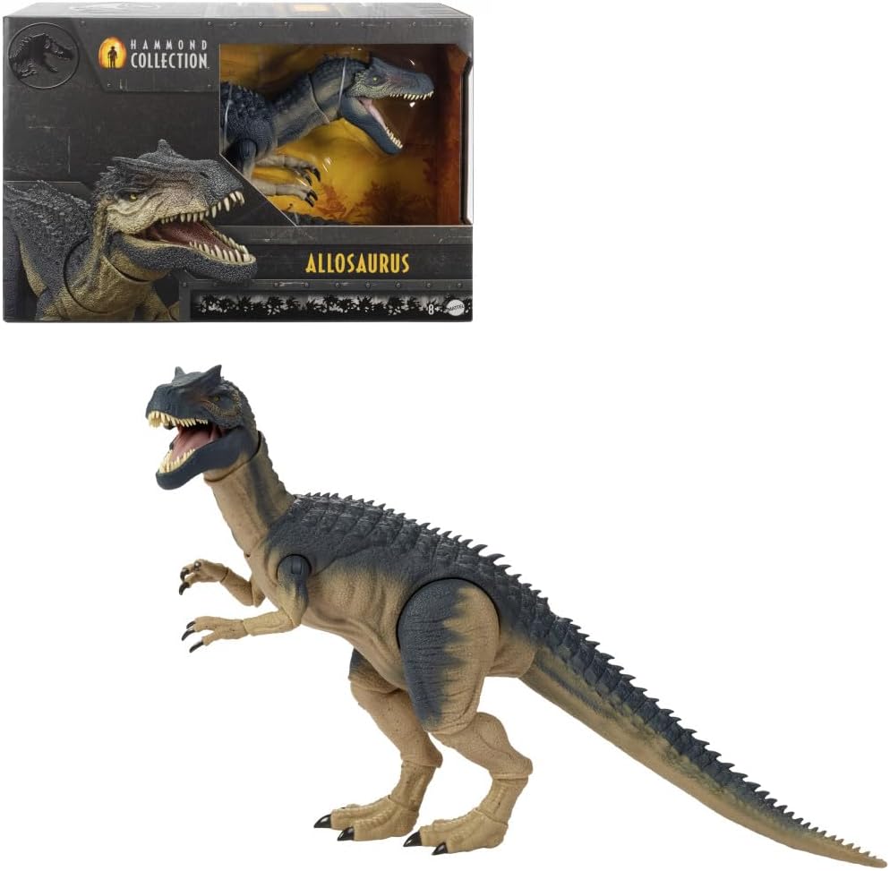 Jurassic World Dinosaurio Hammond Collection Allosaurus Mattel