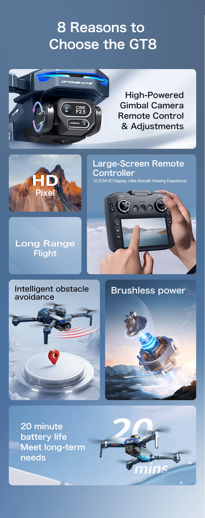 Dron Camara Dual 