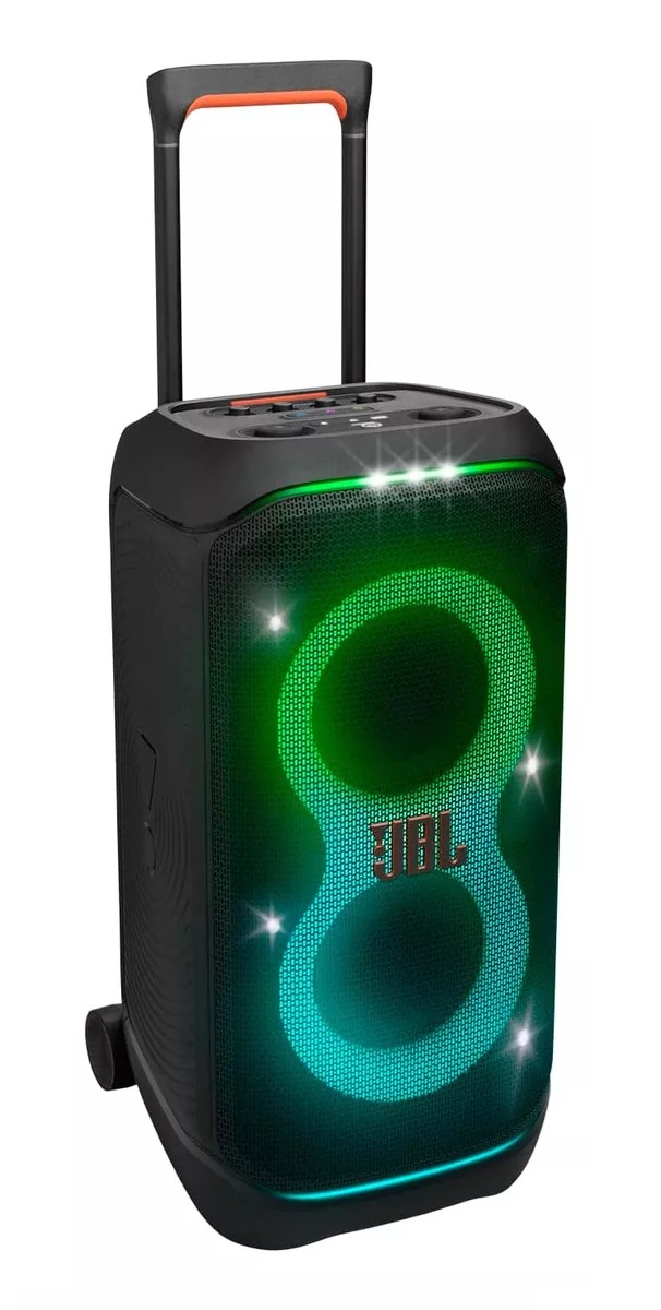 Bocina JBL PartyBox Stage 320 portátil Bluetooth waterproof negra