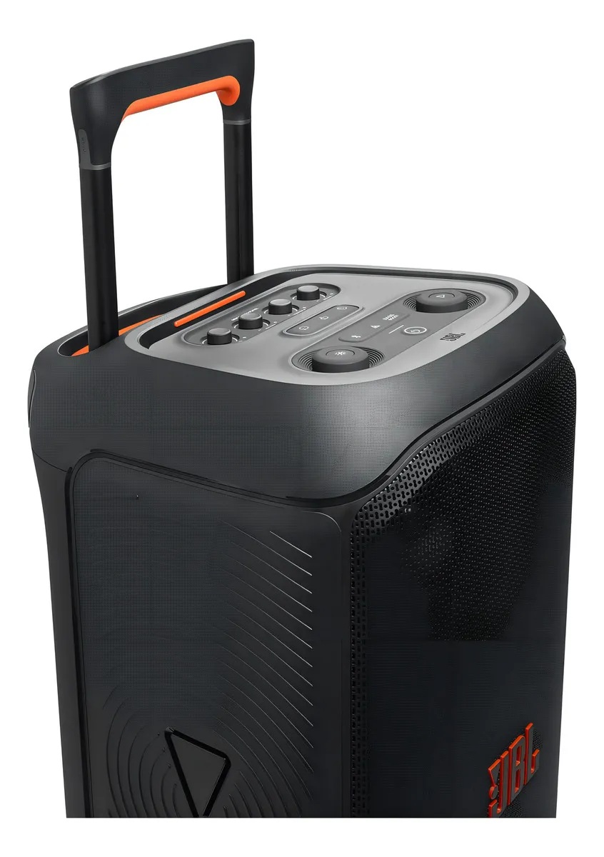 Bocina JBL PartyBox Stage 320 portátil Bluetooth waterproof negra