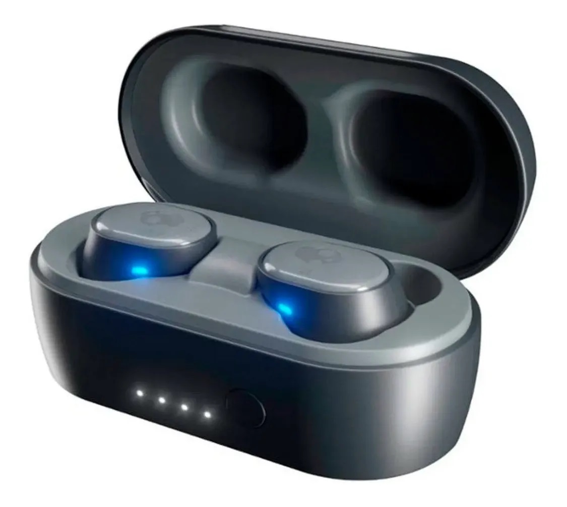 Auriculares in-ear inalámbricos Skullcandy Sesh True Wireless S2TVW N896 Earbuds Color Negro