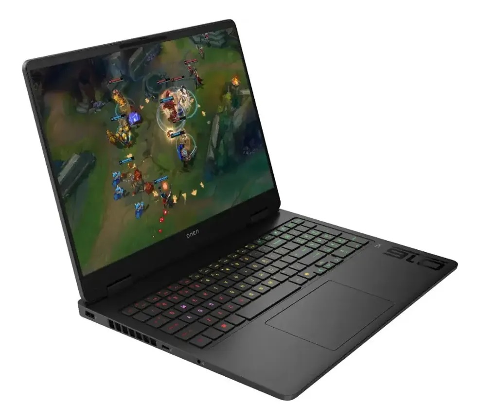 Laptop HP Omen Pantalla 16" 2K 144 Hz AMD Ryzen 9 8940HX Ram DDR5  32 GB 1 Tb Ssd NVIDIA GeForce RTX 5060 Win 11 Negro