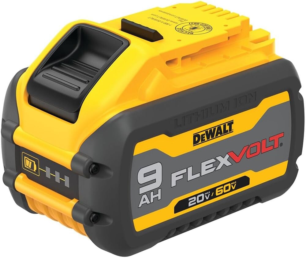 Bateria de Iones de Litio FlexVolt Dewalt con Maxima de 20V/ 60V y 9AH DCB609