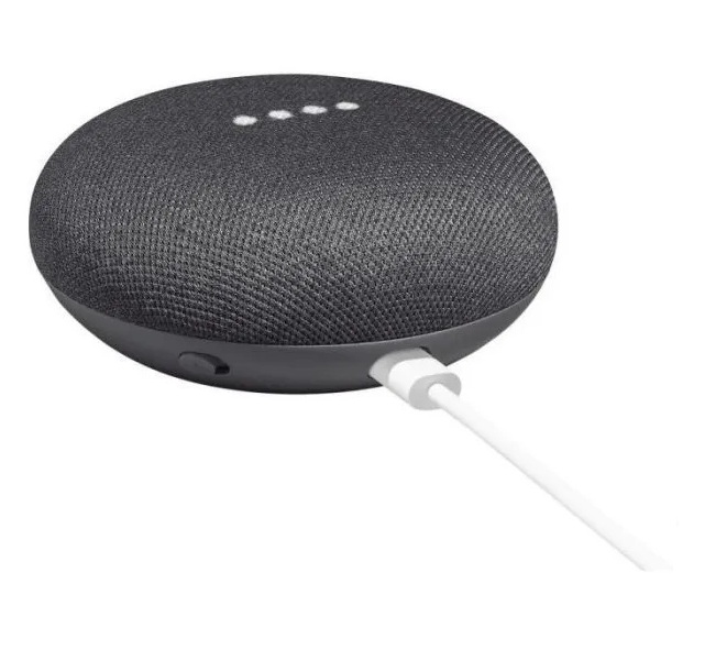 Asistente Virtual Google Nest Mini 2nd Gen Wifi Bluetooth Charcoal