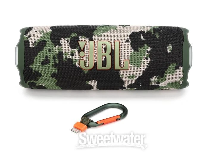 Bocina JBL  Flip 7  Portátil Bluetooth Resistente Al Agua  Color  Squad