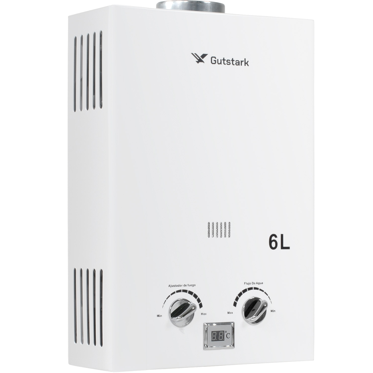 Calentador De Agua Instantaneo De Paso 6 Litros Gas Lp Gutstark Home