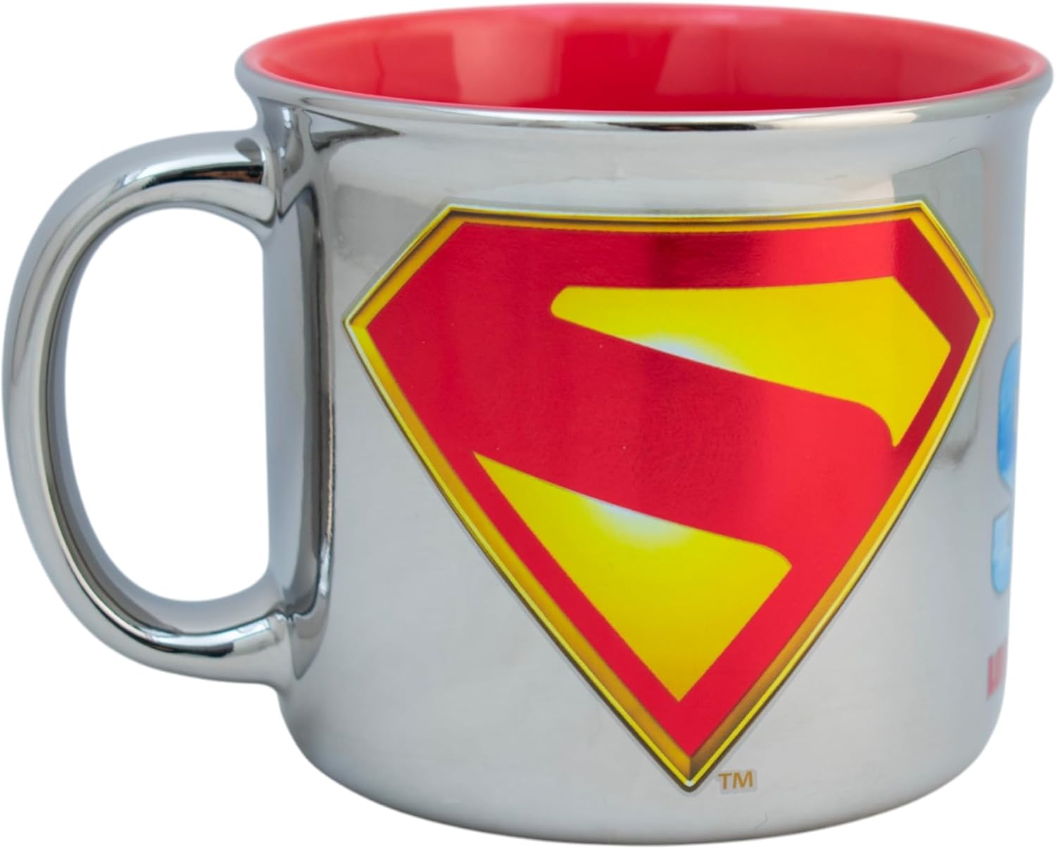 Superman Taza iridiscente de ceramica 430ML