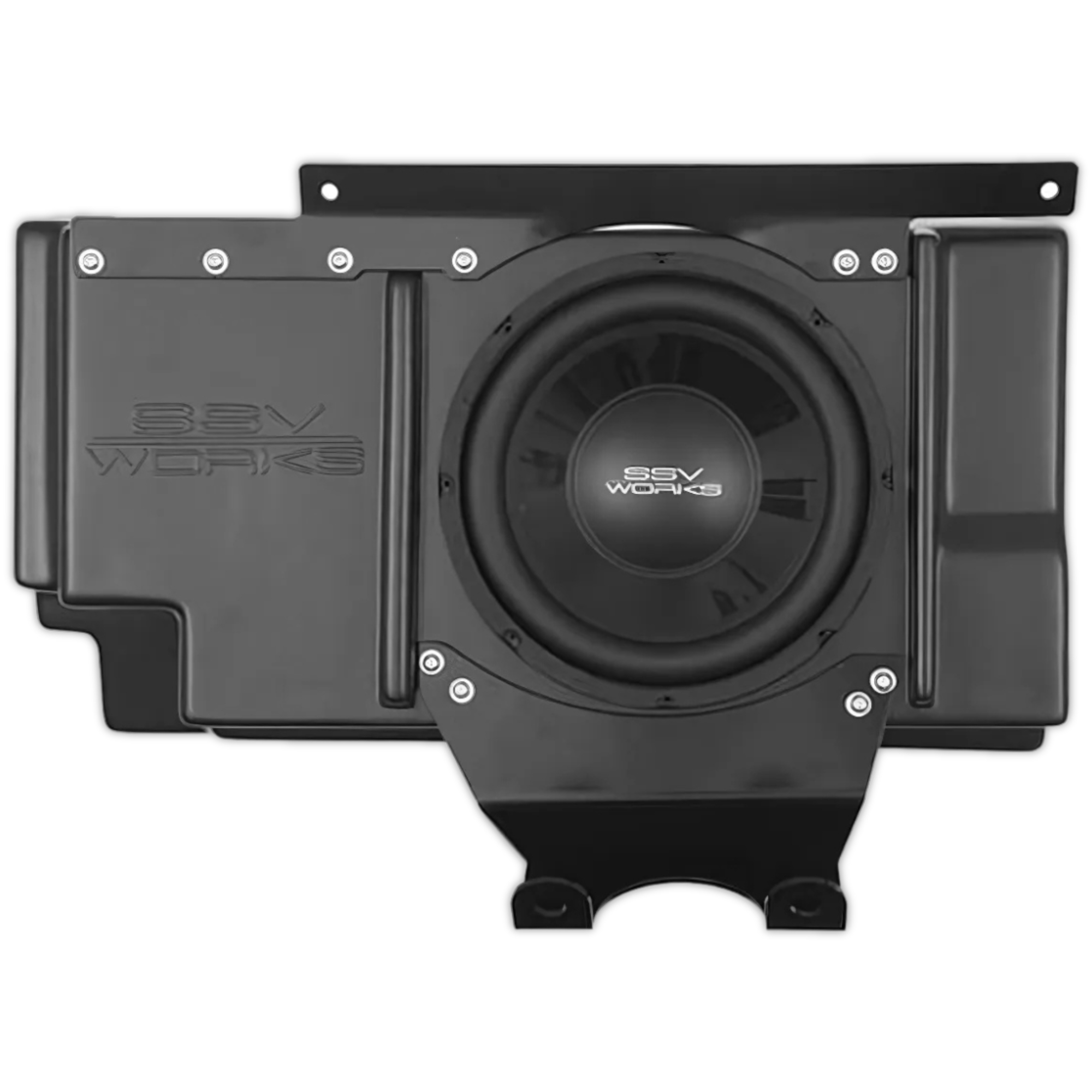 Cajón Subwoofer 10 PLG RZR 2024-2015 SSV Works RZ3-BSSB10-U