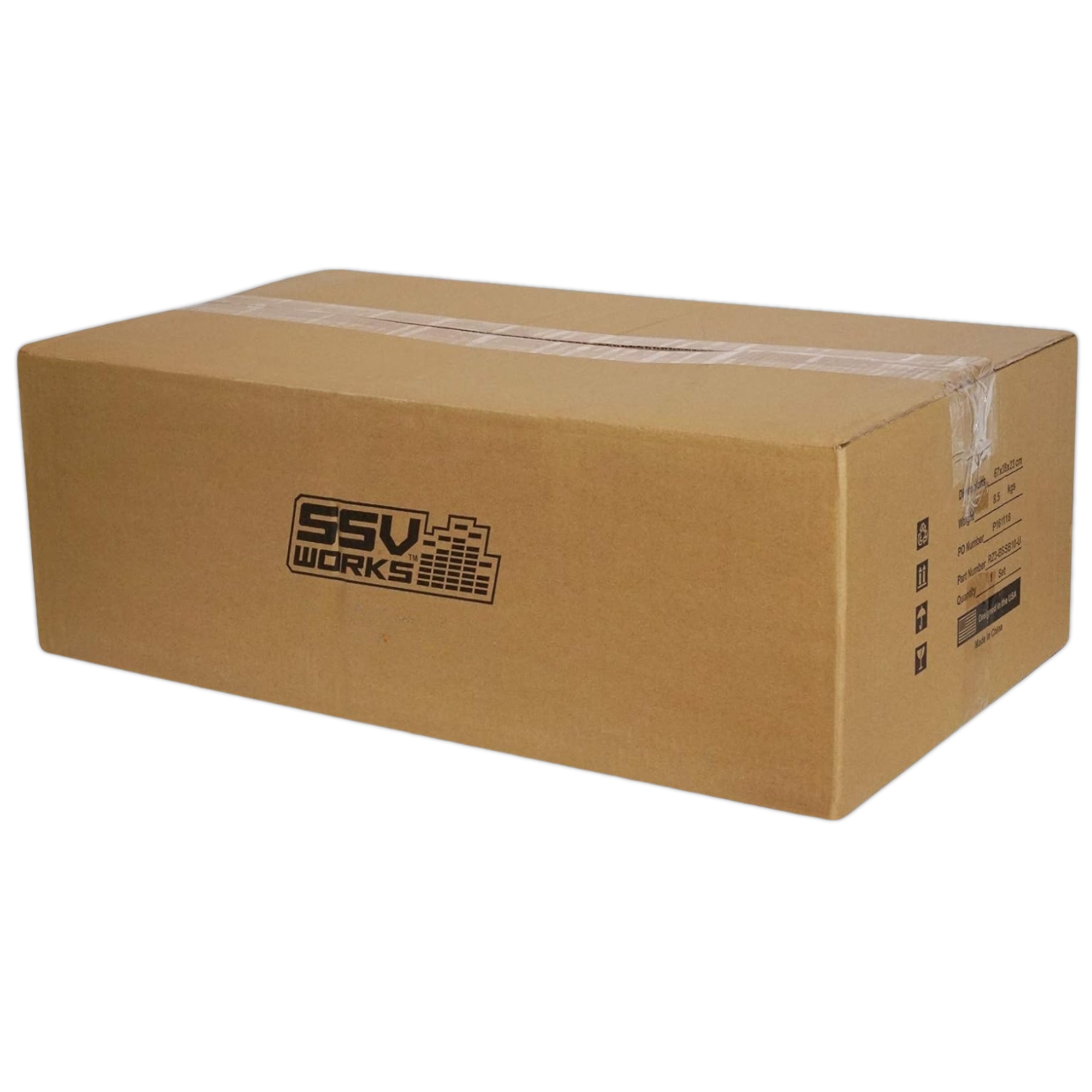 Cajón Subwoofer 10 PLG RZR 2024-2015 SSV Works RZ3-BSSB10-U