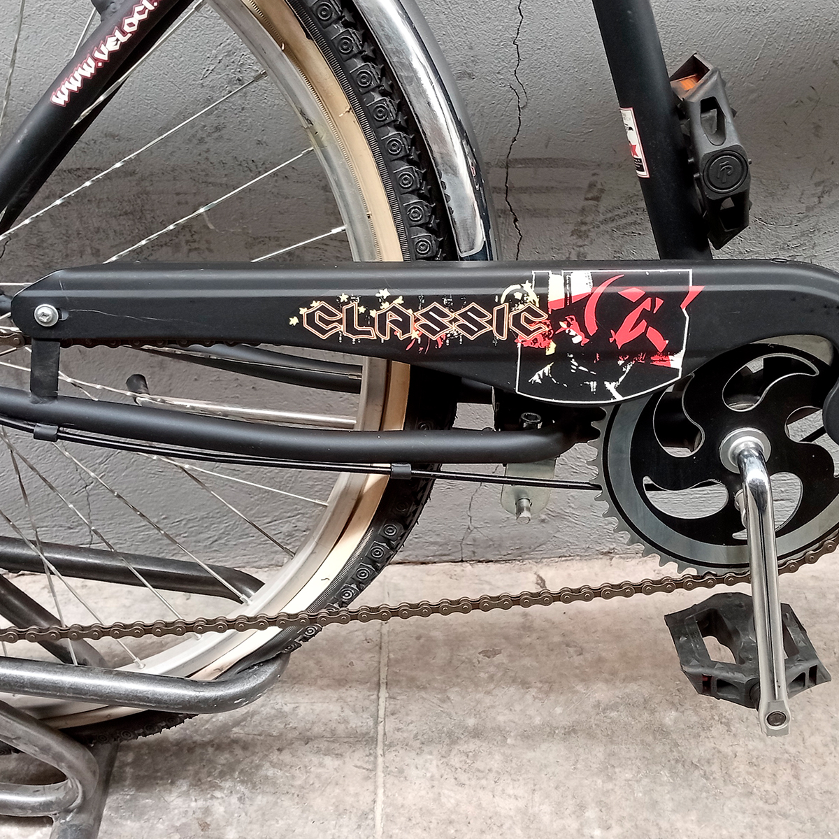 Bicicleta Veloci Reacondicinado Classic R26 Negro