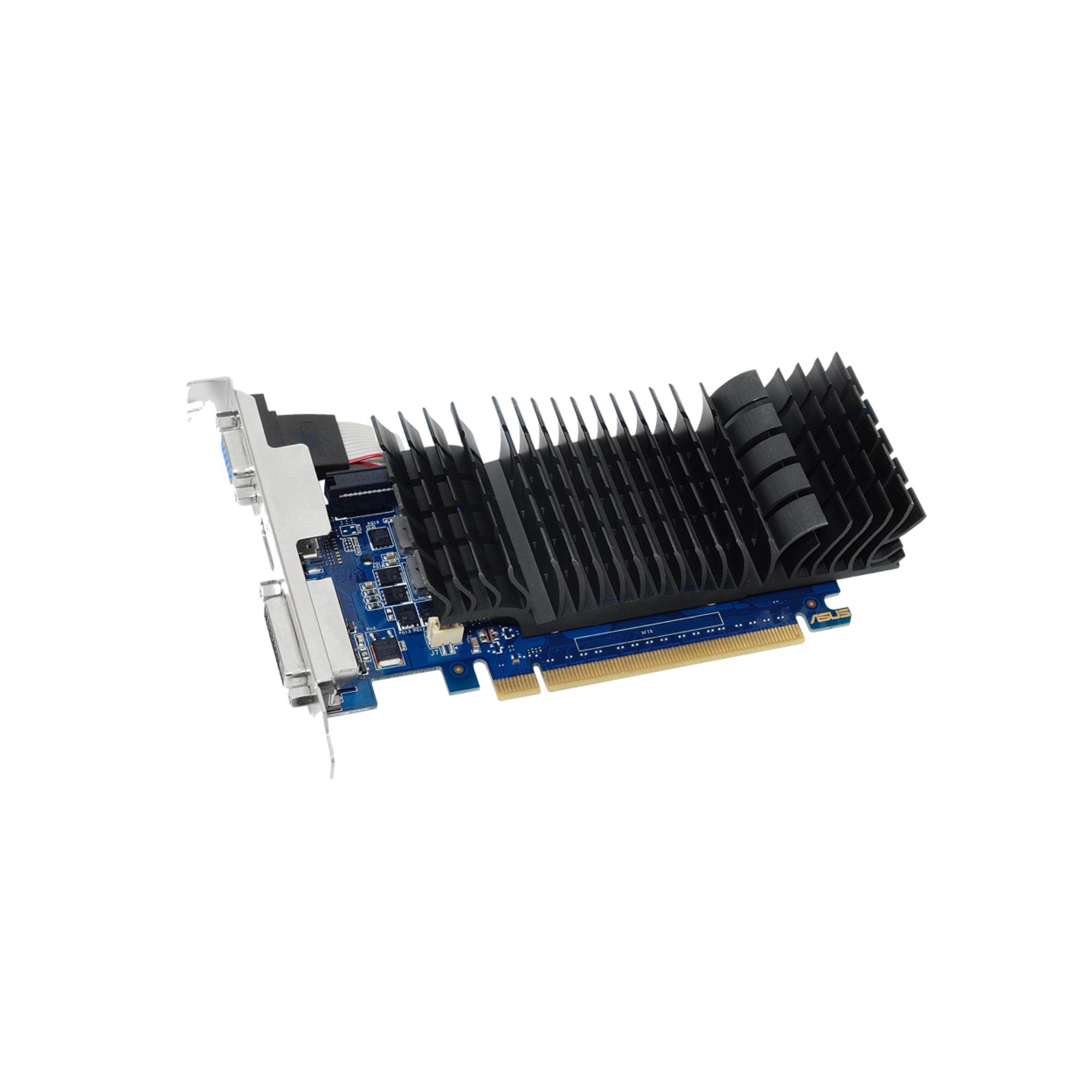 Tarjeta de Video Asus GeForce GT 730, 2 GB GDDR5, 1x VGA, 1x HDMI, 1x DVI-D, Negro