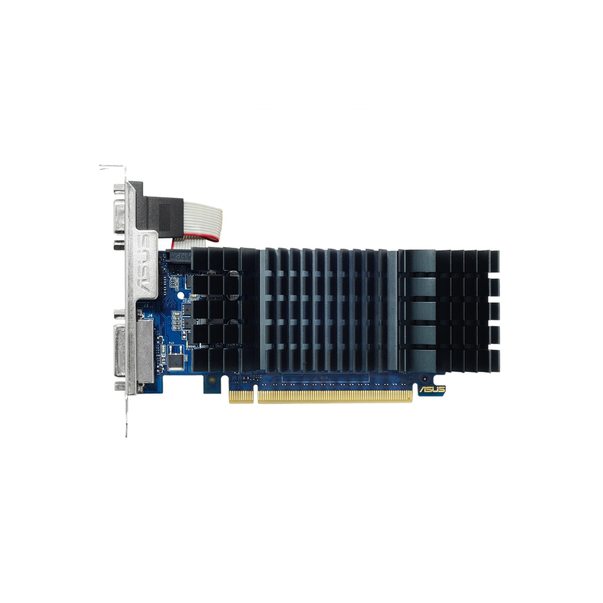 Tarjeta de Video Asus GeForce GT 730, 2 GB GDDR5, 1x VGA, 1x HDMI, 1x DVI-D, Negro