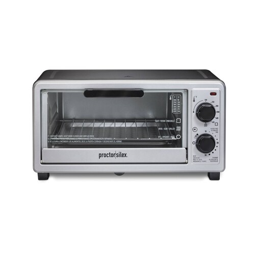 HORNO TOSTADOR 4 REBANADAS ACERO INOX PROCTOR SILEX