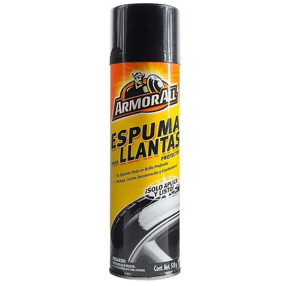 ARMOR ALL ESPUMA LIMPIADORA/ABRILLANTADORA PARA LLANTAS 510 G E302911100