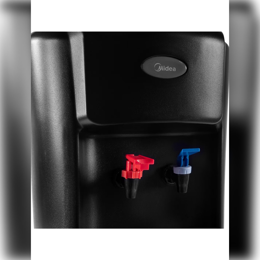 DISPENSADOR DE AGUA MIDEA MWD1N0B 2 LLAVES SIN GABINETE NEGRO