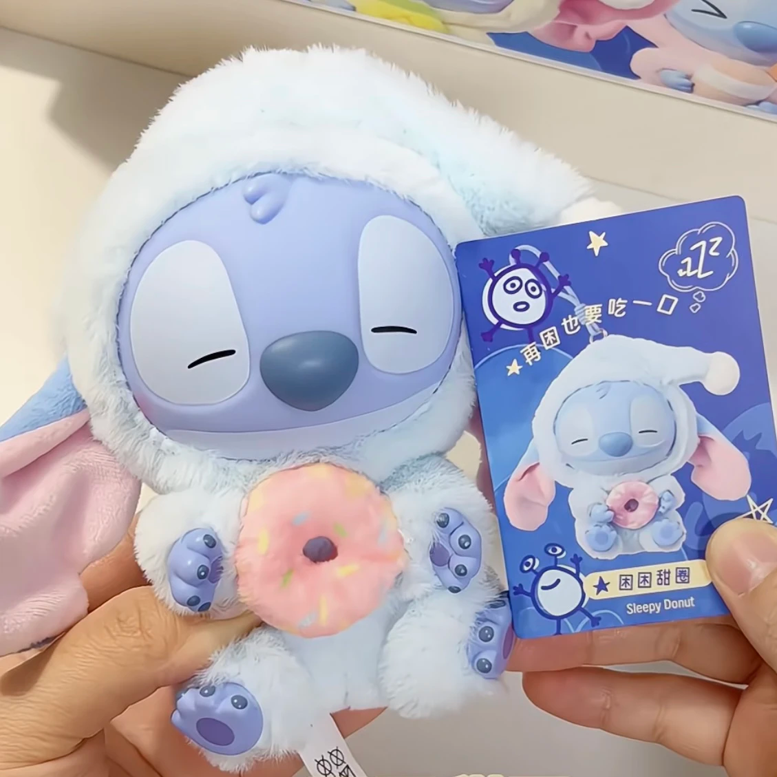 Series Eat Something Before Sleep, Peluche de vinilo, Caja Misteriosa, Figura Autentica