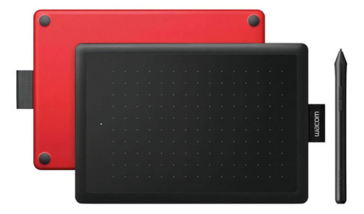 Tableta digitalizadora  negra /roja