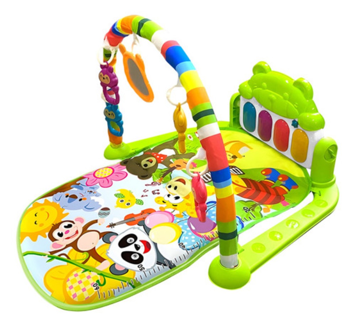 Gimnasio Piano Musical Tapete De Juegos Para Bebés Rosa