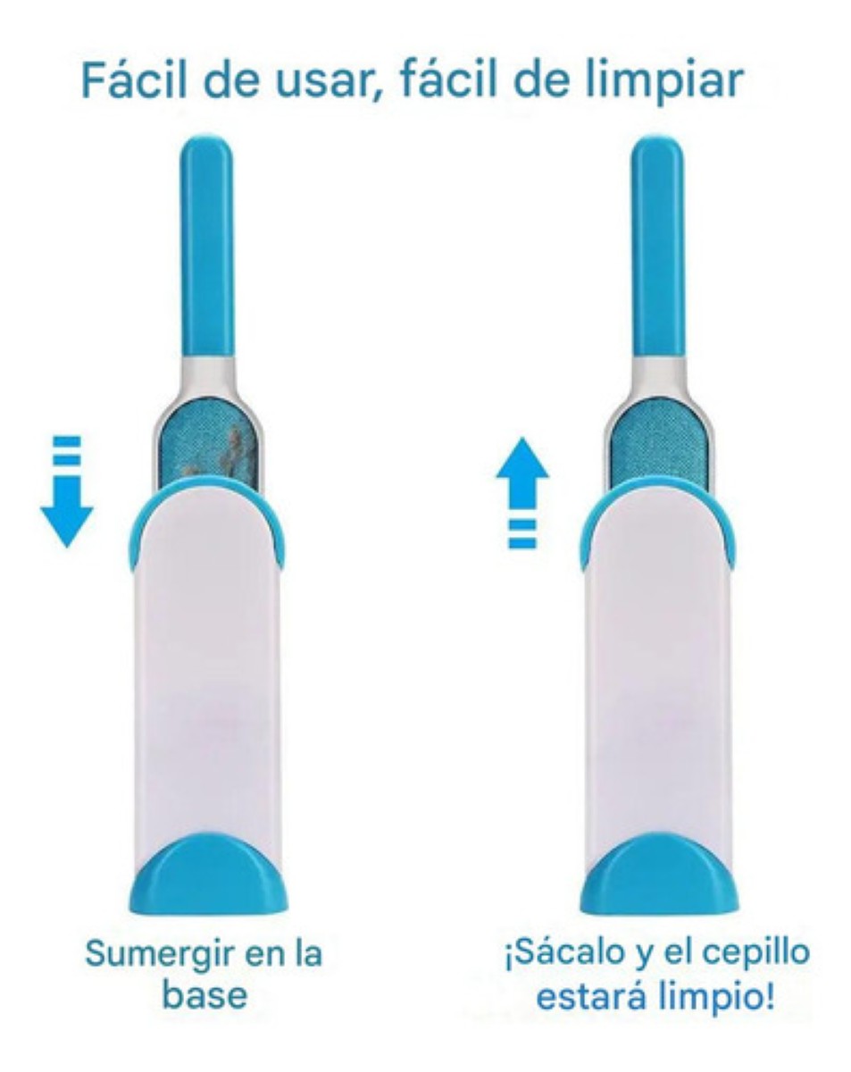 Cepillo Quita Pelo,  Pelusa De Mascotas Azul