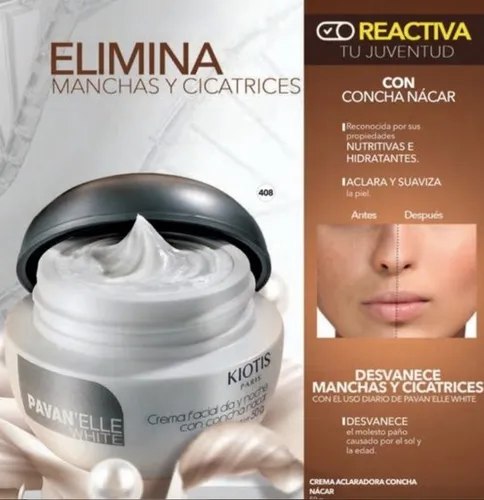 Kiotis paris pavan elle white crema facial dia y noche 