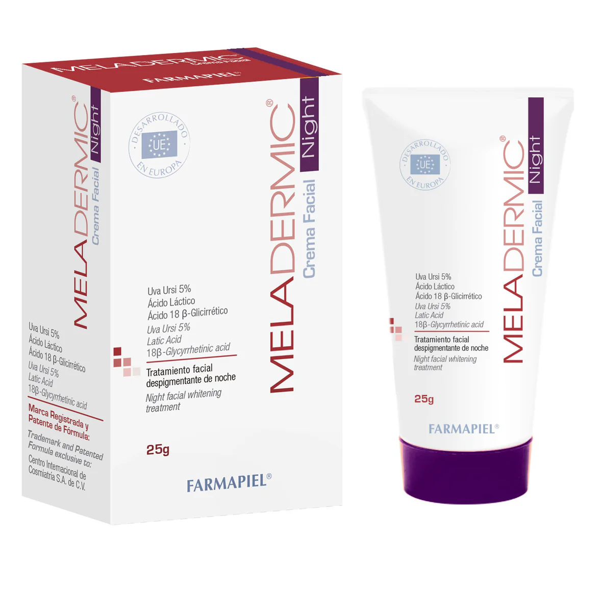 Meladermic Night crema facial despigmentante