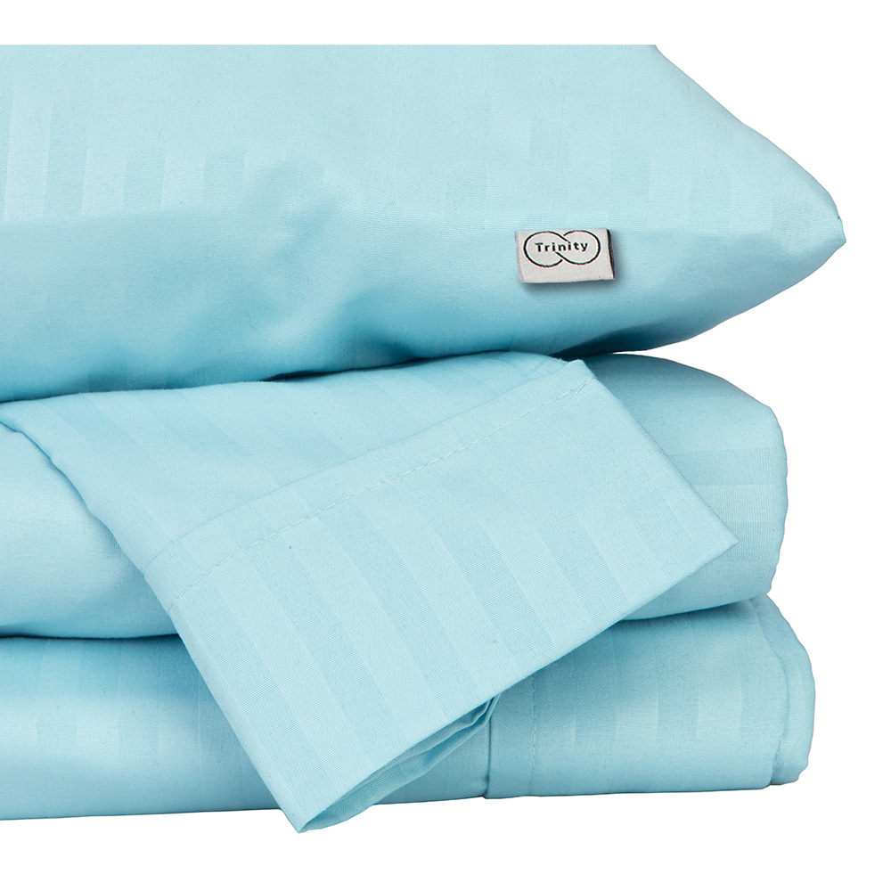Colchón King Size Spring Air Therapy Blanco + Almohada Trinity + Sábanas Trinity