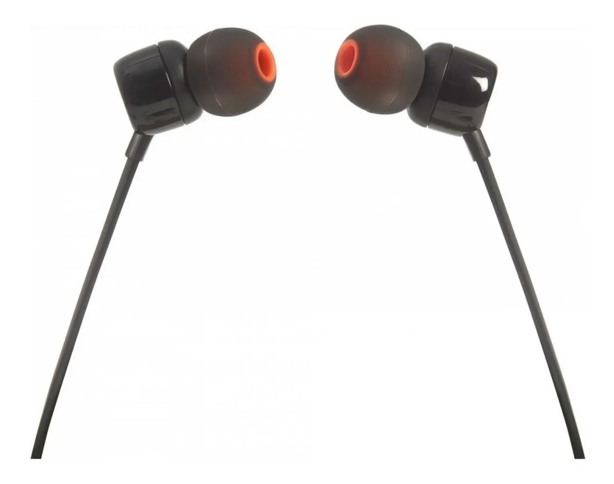 Audífonos in-ear alámbricos JBL Tune 110 JBLT110 black