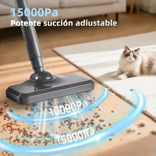 Aspiradoras Inalambricas Autoportantes Con Pantalla Led, Aspiradoras De Barra Para Hogar, Ligeras y 