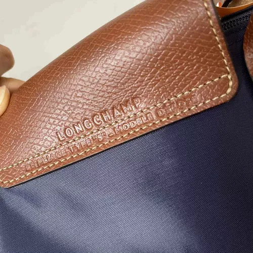 Longchamp Le Pliage Bolso Tote Grande Original, Azul Marino