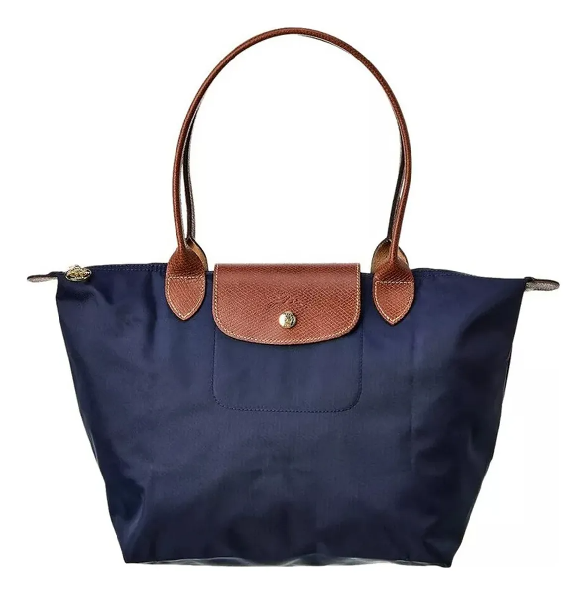Longchamp Le Pliage Bolso Tote Grande Original, Azul Marino