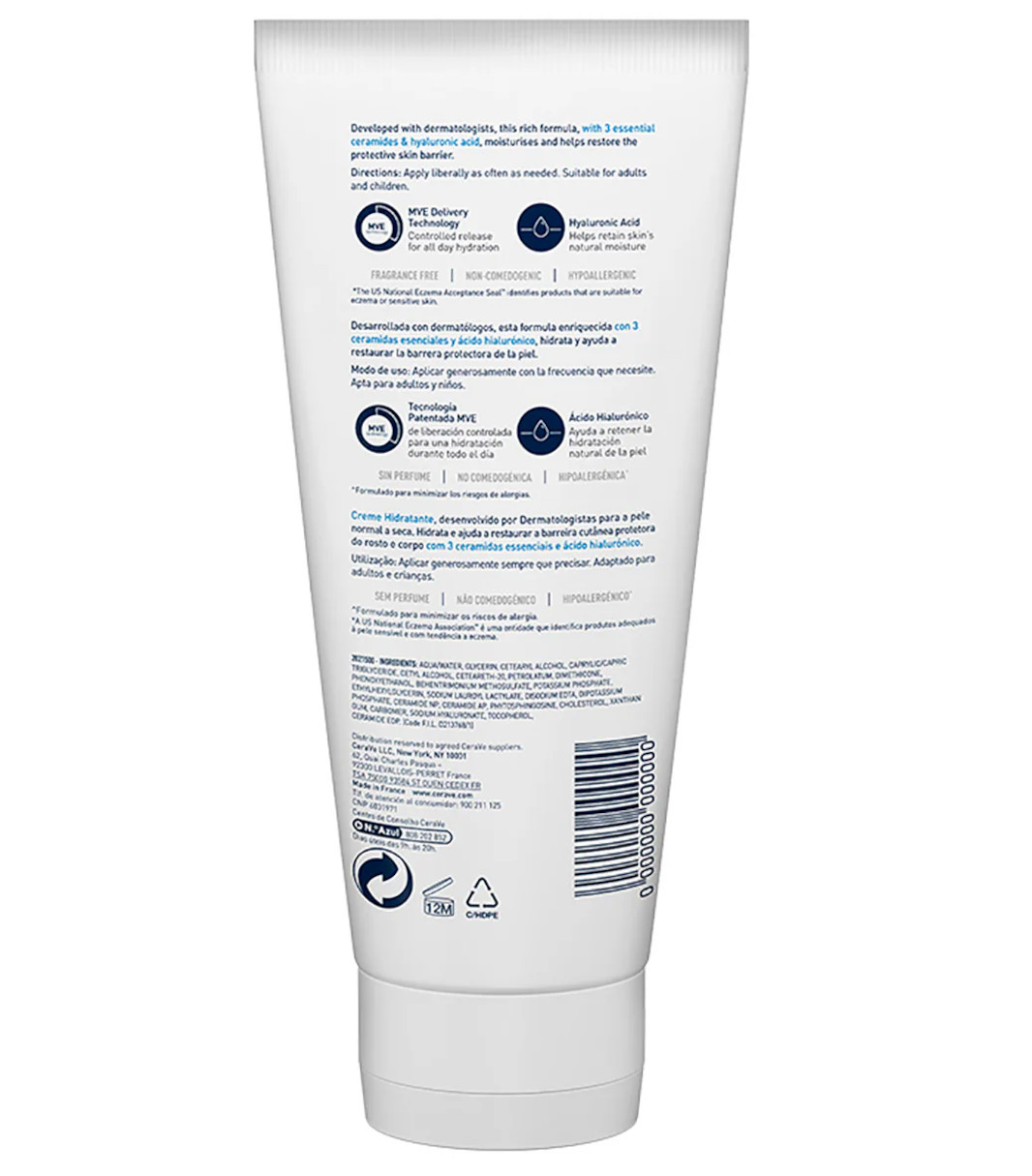 Crema Hidratante Cerave Piel Seca A Muy Seca 50ml